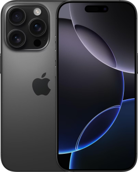 iPhone 16 Pro black titanium